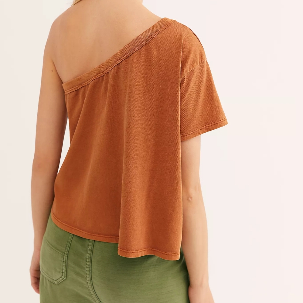 Free People We The Free Aubrey Tee - 🍊 Sz Small